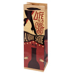 Life Is A Cabernet Wine Bag