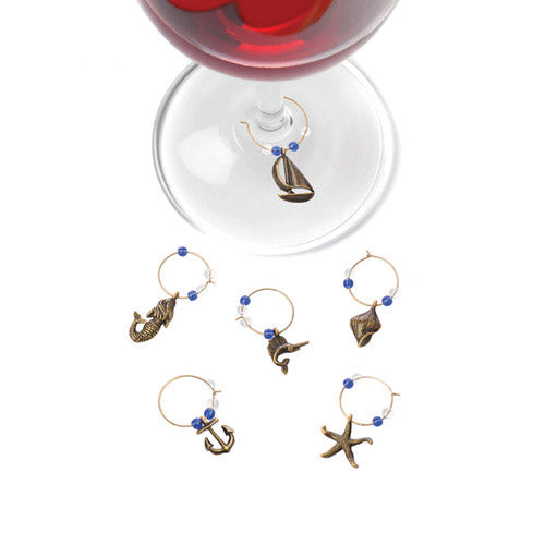 Marina: Pewter Wine Charms
