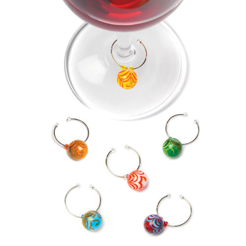 Swirl™: Glass Wine Charms