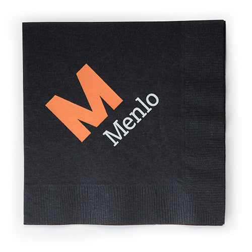 Beverage Napkin - Black