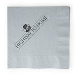 Beverage Napkin - Silver