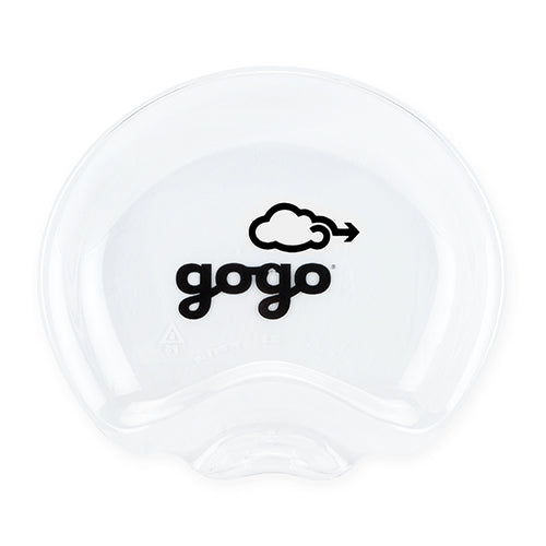Gala clear plastic plate