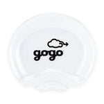 Gala clear plastic plate