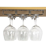 Stash™: Under-Cabinet Stemware Rack