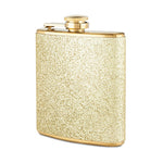 Sparkletini Stainless Steel Gold Flask by Blush- Available 11/22