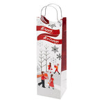 Happy Holidays Wine Bag