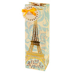 Eiffel Tower - Illustrated Wine Bag