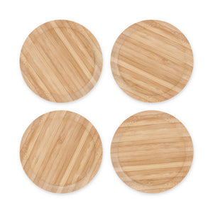 Topper Bamboo Appetizer Glass Toppers by True