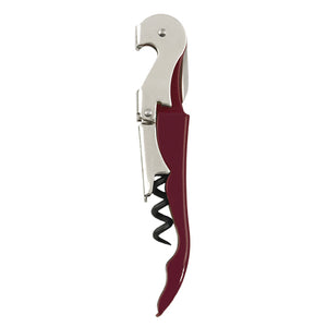Truetap™ Burgundy Double Hinged Waiter's Corkscrew by True