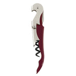 Truetapª Burgundy Double Hinged Waiter's Corkscrew by True