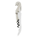 Truetap™ White Double Hinged Waiter's Corkscrew by True