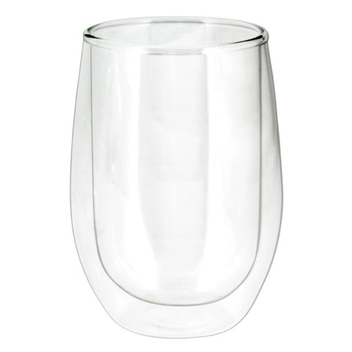 Double Wall Stemless Glass