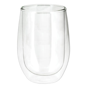 Double Wall Stemless Glass