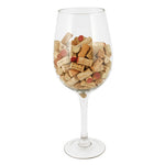 Big Bordeaux Glass: Cork Holder