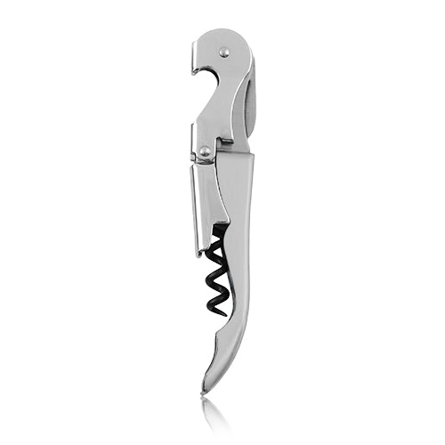 Truetap™: Double-Hinged Waiter's Corkscrew in Stainless