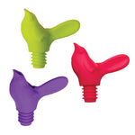 Chirpie™: Silicone Wine Pourers
