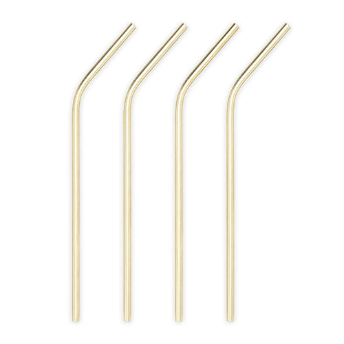 Belmontª Gold Cocktail Straws by Viski
