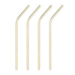 Belmontª Gold Cocktail Straws by Viski