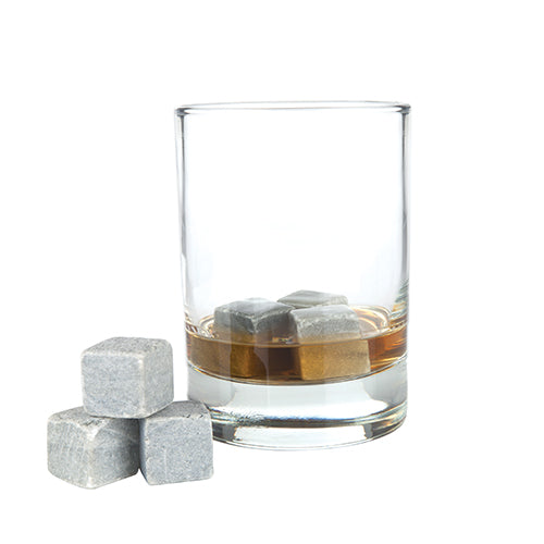Glacier Rocks: Set of 6 Soapstone Cubes (VISKI)