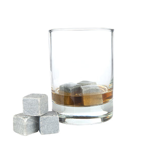 Glacier Rocks: Set of 6 Soapstone Cubes (VISKI)