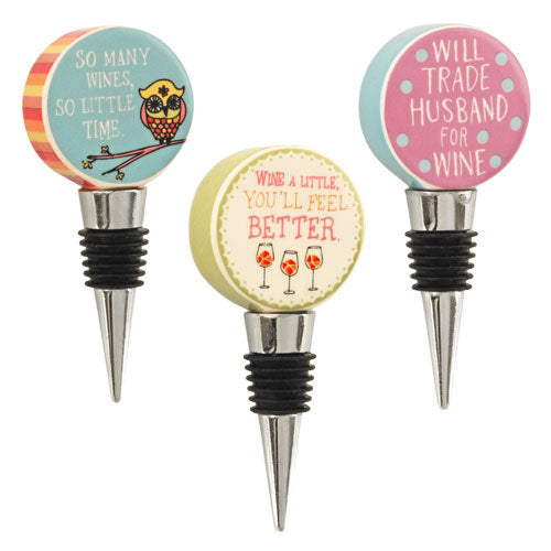 Cheeky Ceramic Stopper Assortment by Blush