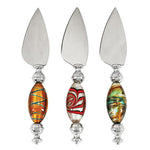 Swirl Assorted Cheese Knives by Blush