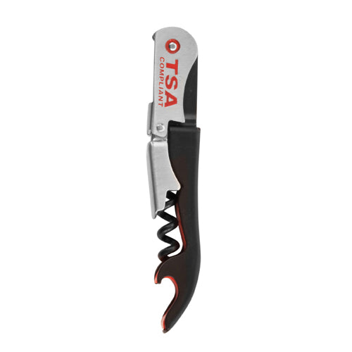 Jetsetter™: Double-Hinged TSA Compliant Corkscrew