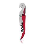 Truetap™: Double-Hinged Waiter's Corkscrew in Metallic Red