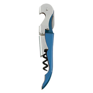 Truetap: Metallic Blue Double-Hinged Corkscrew