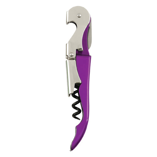 Truetap: Metallic Purple Double-Hinged Corkscrew