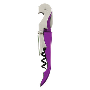 Truetap: Metallic Purple Double-Hinged Corkscrew