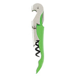 Truetap™ Lime Green Double Hinged Waiter's Corkscrew by True