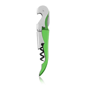 Truetap™: Double-Hinged Waiter's Corkscrew in Lime