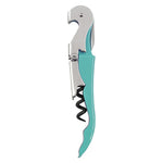 Truetap™: Double-Hinged Waiter's Corkscrew in Teal