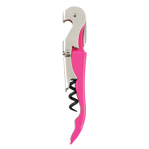 Truetap™ Pink Double Hinged Waiter's Corkscrew by True