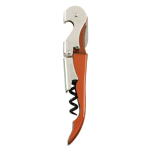 Truetap™ Orange Double Hinged Waiter's Corkscrew by True