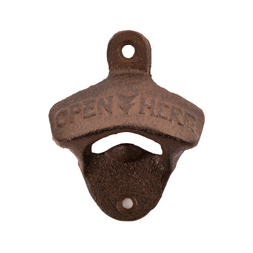 Rustic Farmhouse: Wall Mounted Bottle Opener