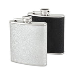 Sparkletini 6 oz Party Flask Assorted Black or Silver