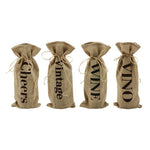 Marketplace: Assorted Jute Message Bottle Sacks