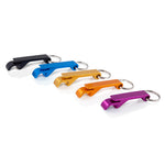 Straight Key Chain Bottle Opener In Assorted Colors by True