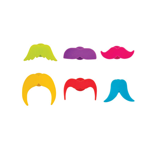 Whiskers™: Silicone Glassware Charms