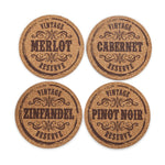 Grapevine: Varietal Coaster Set