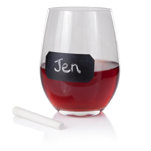 School Yard™ Stemless Wine Glass by Twine
