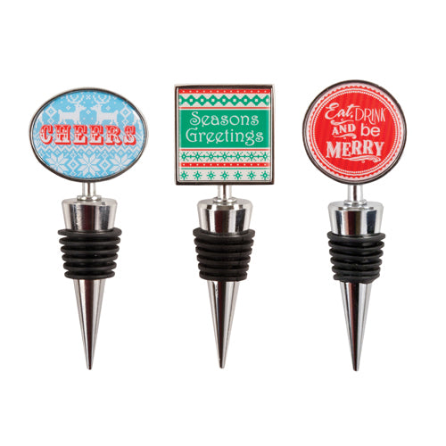 Yuletide: Holiday Bottle Stopper