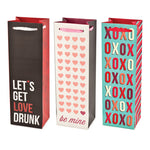 Assorted Sweetheart Wine Bags by Cakewalk