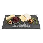Rustic Holiday Evergreen Slate Board by Twine