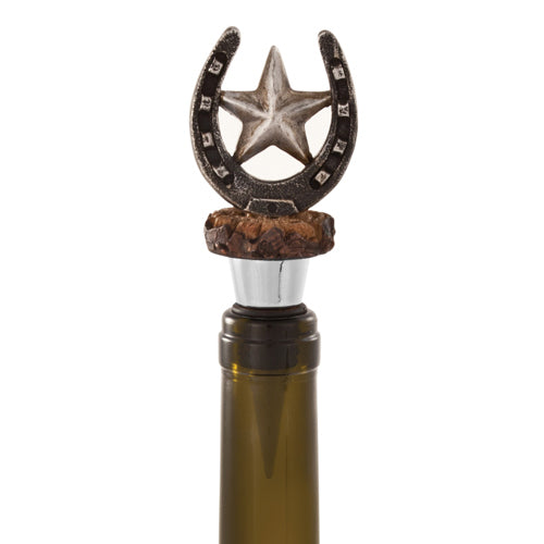 Horseshoe Bottle Stopper by Foster and Rye