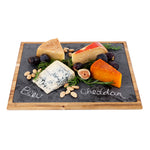 Rustic Farmhouse™ Large Wood Bound Slate Board by Twine