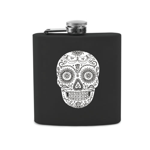 Dia De Los Muertos Soft Touch Flask by True