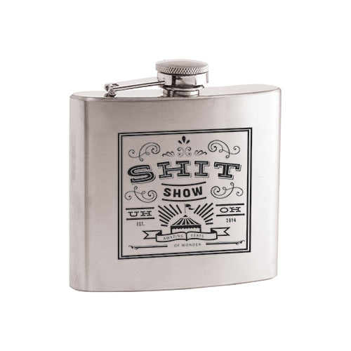 Shit Show Stainless Steel Flask by True